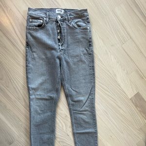 AGOLDE size 26 gray jeans